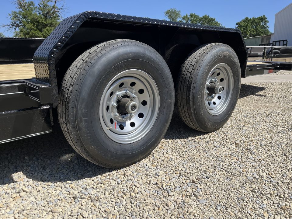 New 2026 83"x17+4 Tilt 14K - Double A Trailers