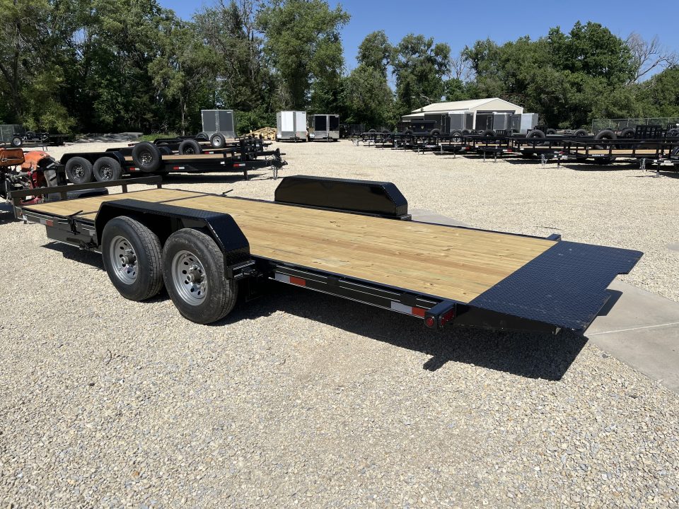 New 2026 83"x17+4 Tilt 14K - Double A Trailers