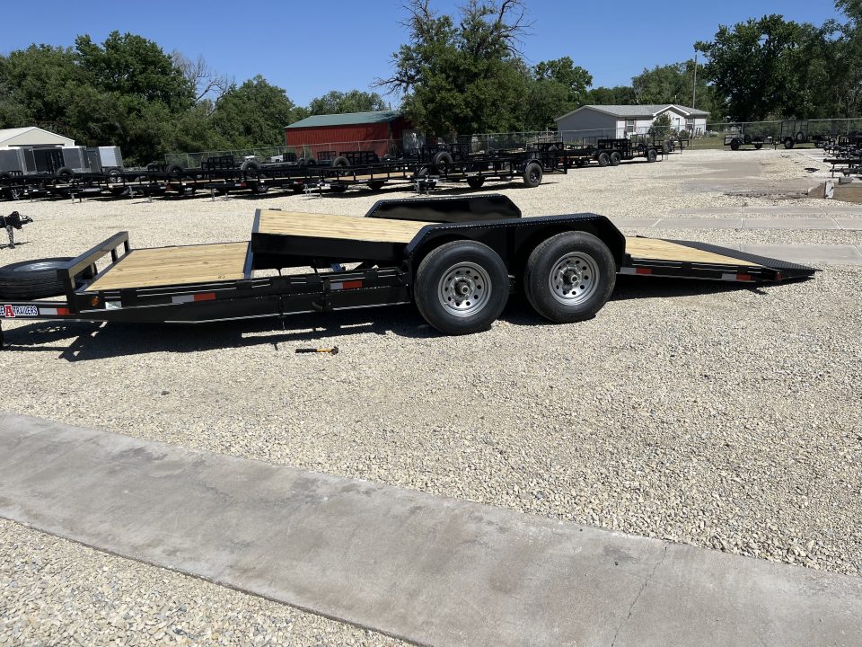 New 2026 83"x17+4 Tilt 14K - Double A Trailers