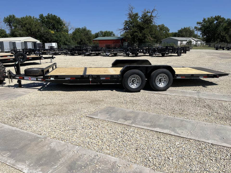 New 2026 83"x17+4 Tilt 14K - Double A Trailers