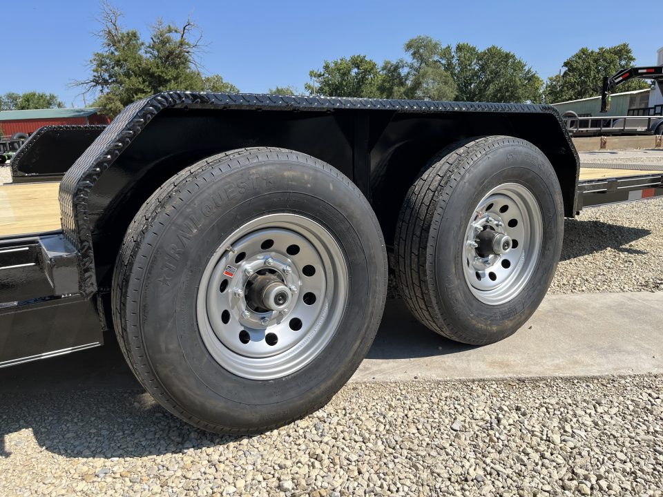 New 2026 83"x17+4 Tilt 14K - Double A Trailers