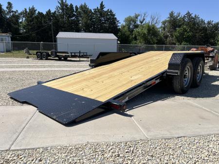 New 2026 83"x17+4 Tilt 14K - Double A Trailers