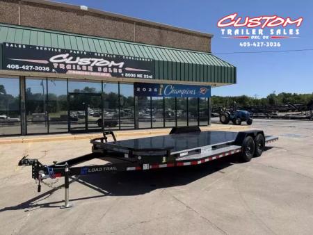 New #001352 2026 LOAD TRAIL CZ 22 X 83 TANDEM AXLE 10K STEEL FLOOR CAR HAULER W/ ALUMINUM TRIM PACKAGE