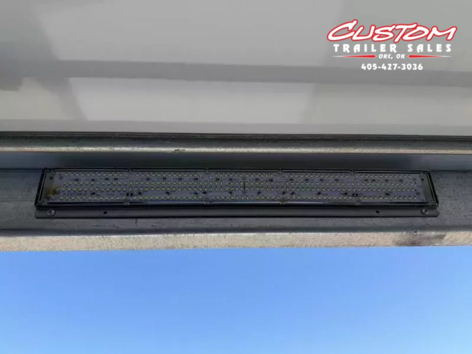New #002083 2026 CELL TECH TA5 8.5 X 20 TANDEM AXLE ALL STEEL ENCLOSED 14K W/ DOVE TAIL & REAR RAMP DOOR