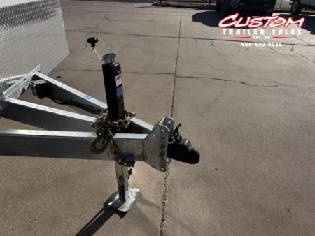 New #002083 2026 CELL TECH TA5 8.5 X 20 TANDEM AXLE ALL STEEL ENCLOSED 14K W/ DOVE TAIL & REAR RAMP DOOR