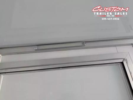 New #002083 2026 CELL TECH TA5 8.5 X 20 TANDEM AXLE ALL STEEL ENCLOSED 14K W/ DOVE TAIL & REAR RAMP DOOR