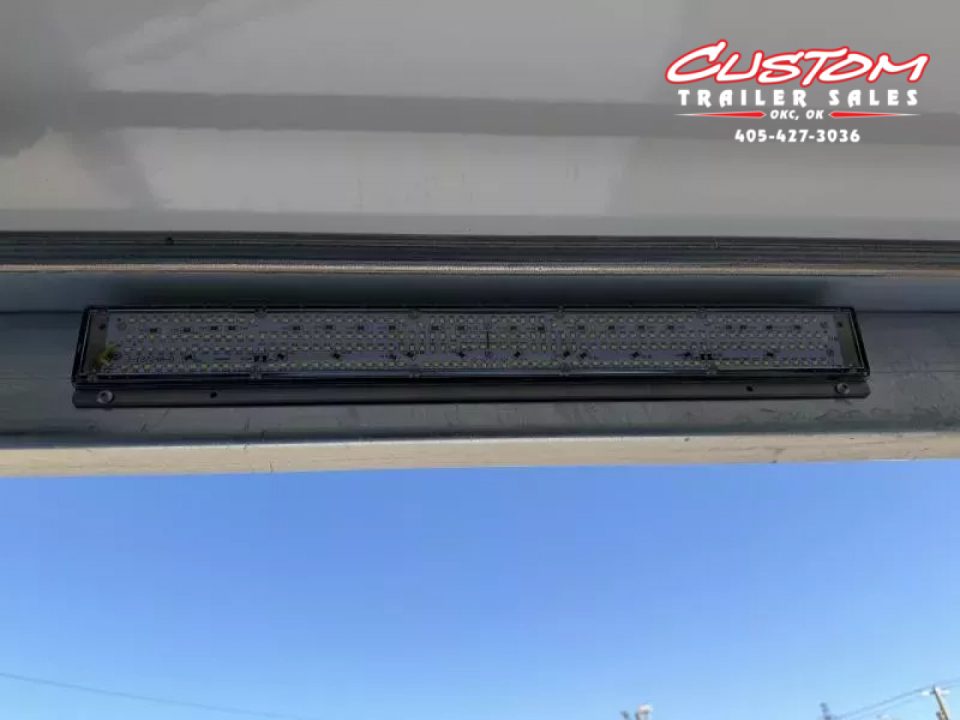 New #002086 2026 CELL TECH TA3 8.5 X 16 TANDEM AXLE ALL STEEL ENCLOSED W/ REAR RAMP DOOR