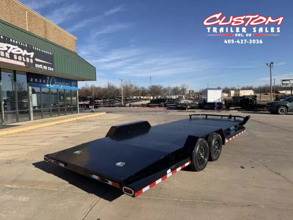 New #002669 2026 LOAD TRAIL CZ 22 X 83 TANDEM AXLE 7K STEEL FLOOR CAR HAULER
