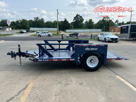 New #002729 2024 Air Tow S12-55 12 X 75 DROP DECK TRAILER