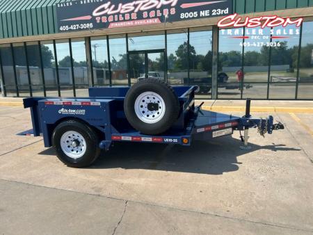New #003027 2024 Air Tow US10-55 10 X 75 DROP DECK TRAILER