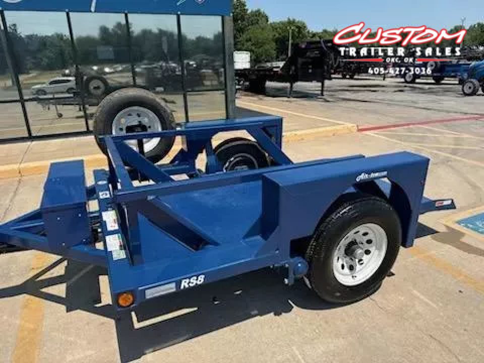 New #003808 2025 Air Tow S8-35 8.5 X 52 DROP DECK TRAILER