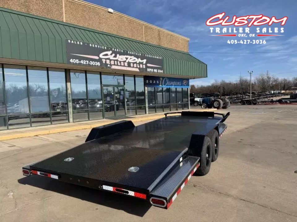 New #003892 2026 LOAD TRAIL CZ 20 X 83 TANDEM AXLE 10K STEEL FLOOR CAR HAULER W/ ALUMINUM TRIM