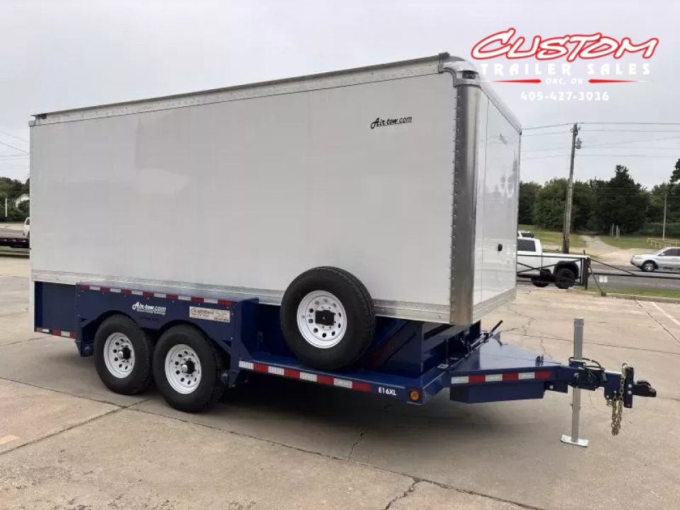 New #004158 2025 Air Tow E-16XL 6.25 X 15.75 DROP DECK ENCLOSED TRAILER