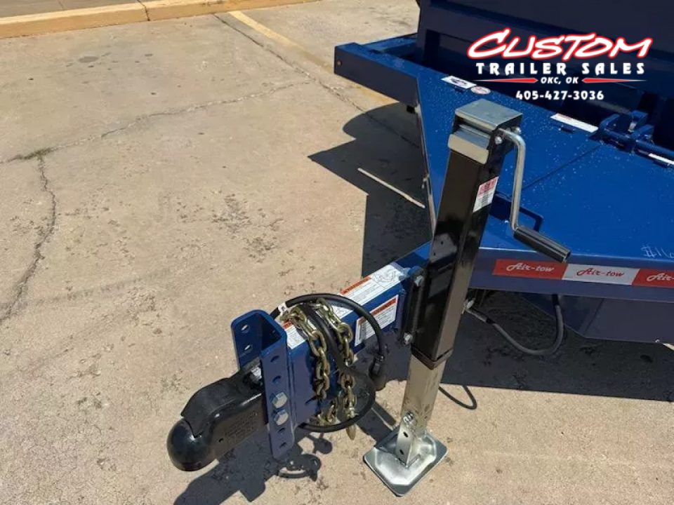 New #004198 2025 Air Tow US12-55 12 X 75 DROP DECK TRAILER