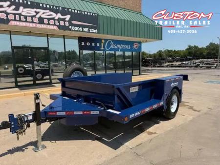 New #004198 2025 Air Tow US12-55 12 X 75 DROP DECK TRAILER