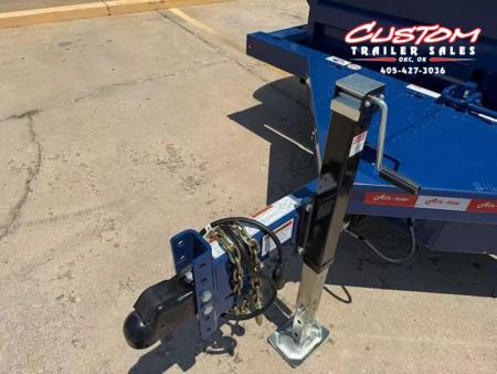 New #004198 2025 Air Tow US12-55 12 X 75 DROP DECK TRAILER