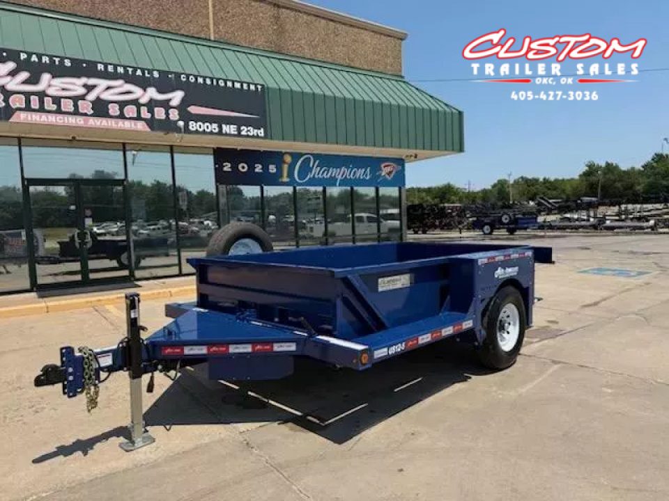 New #004199 2025 Air Tow US12-55 12 X 75 DROP DECK TRAILER