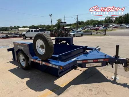 New #004199 2025 Air Tow US12-55 12 X 75 DROP DECK TRAILER