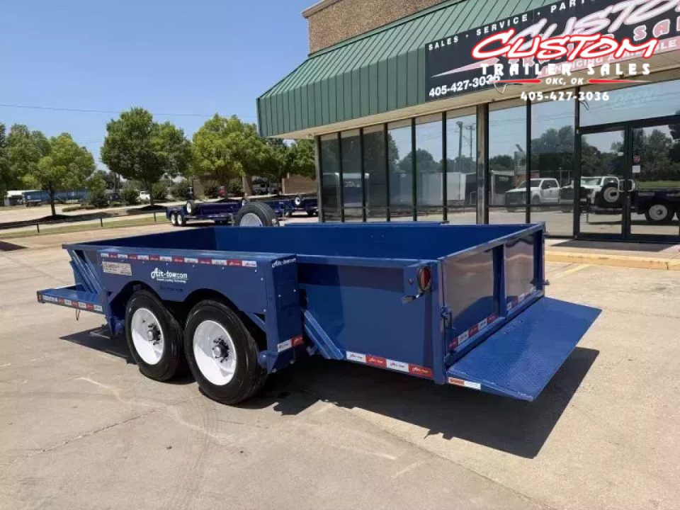 New #004572 2026 Air Tow UT16-14 16 X 75 DROP DECK TRAILER