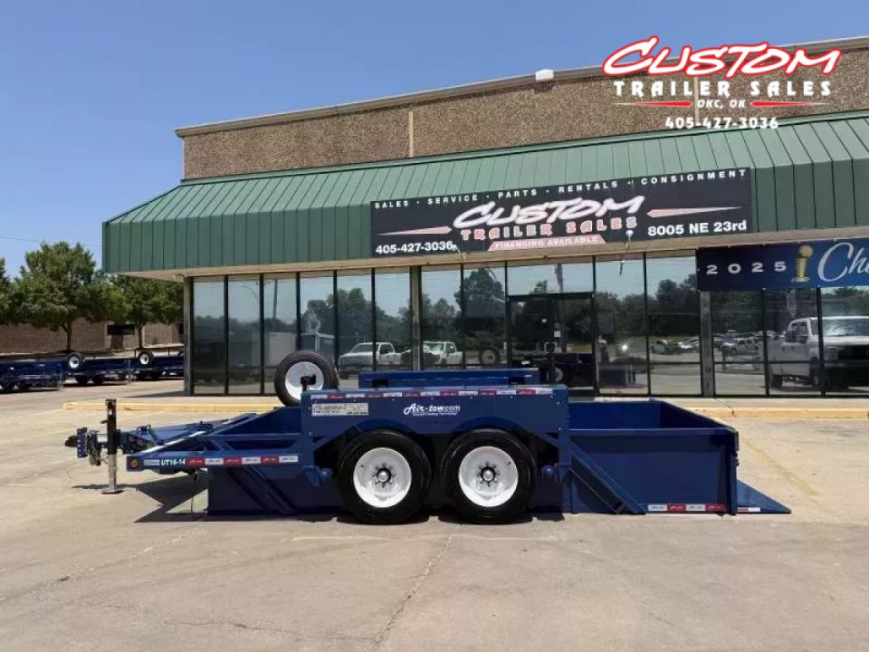 New #004572 2026 Air Tow UT16-14 16 X 75 DROP DECK TRAILER