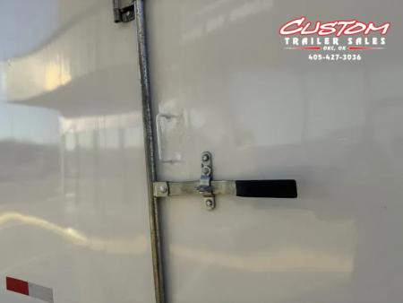New #035277 2025 DIAMOND T TA3 6.8 X 16 TANDEM AXLE 10K ALL STEEL ENCLOSED TRAILER W/ REAR RAMP DOOR