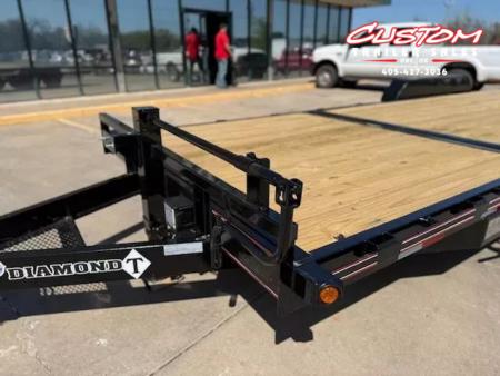 New #036494 2026 DIAMOND T SKP1406TD 22 X 83 TANDEM AXLE 14K SKID-PRO TILT DECK TRAILER