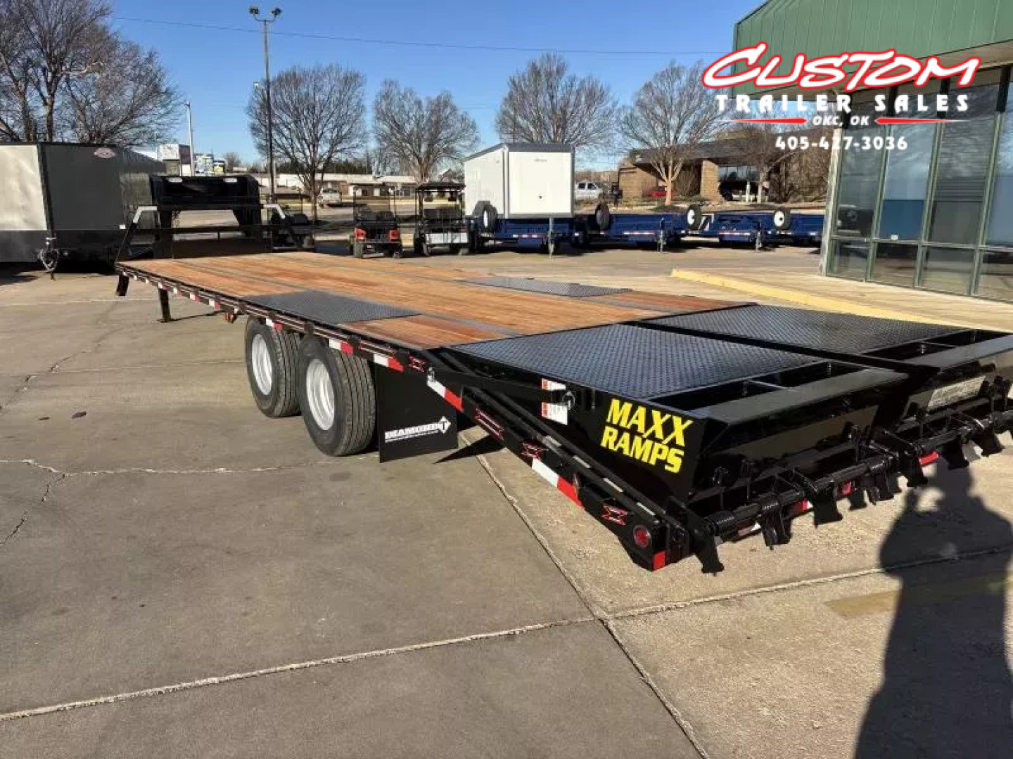 New 2026 Diamond T DTF 30 X 102 DUAL TANDEM 20K FLAT BED GOOSENECK W/ MAXX RAMPS Flatbed Trailer