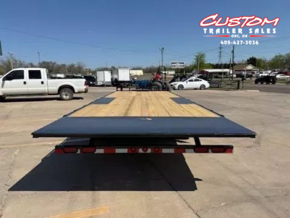 New #037295 2026 DIAMOND T DO140TD 24 X 102 BUMPER PULL 14K DECKOVER TILT TRAILER W/ SPARE