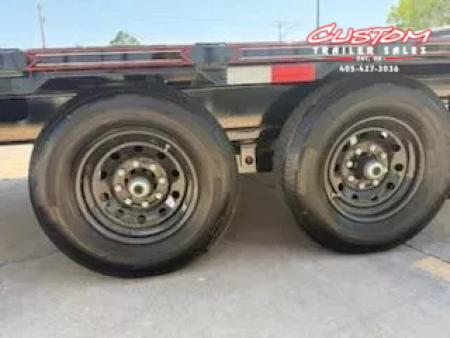 New #037295 2026 DIAMOND T DO140TD 24 X 102 BUMPER PULL 14K DECKOVER TILT TRAILER W/ SPARE