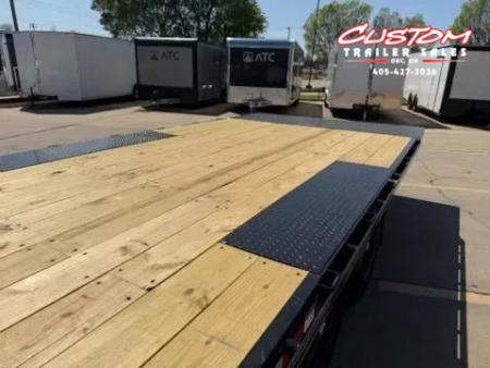 New #037295 2026 DIAMOND T DO140TD 24 X 102 BUMPER PULL 14K DECKOVER TILT TRAILER W/ SPARE
