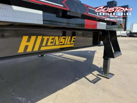 New #037295 2026 DIAMOND T DO140TD 24 X 102 BUMPER PULL 14K DECKOVER TILT TRAILER W/ SPARE