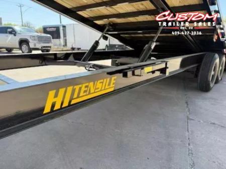 New #037295 2026 DIAMOND T DO140TD 24 X 102 BUMPER PULL 14K DECKOVER TILT TRAILER W/ SPARE