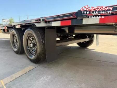 New #037295 2026 DIAMOND T DO140TD 24 X 102 BUMPER PULL 14K DECKOVER TILT TRAILER W/ SPARE