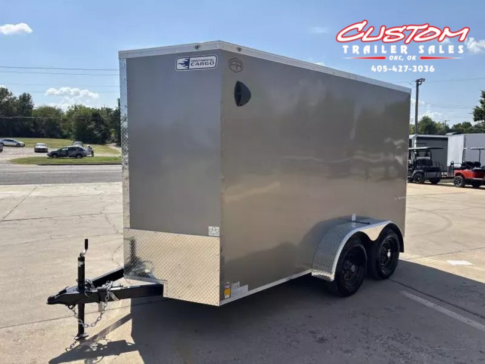 New #054966 2026 FOREST RIVER TA2 6 X 12 TANDEM AXLE 7K ENCLOSED W/ REAR RAMP DOOR