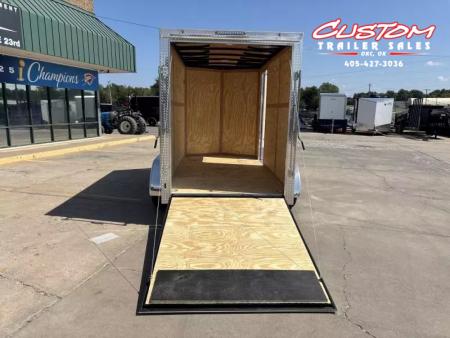 New #054966 2026 FOREST RIVER TA2 6 X 12 TANDEM AXLE 7K ENCLOSED W/ REAR RAMP DOOR