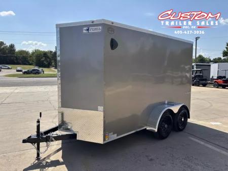 New #054966 2026 FOREST RIVER TA2 6 X 12 TANDEM AXLE 7K ENCLOSED W/ REAR RAMP DOOR