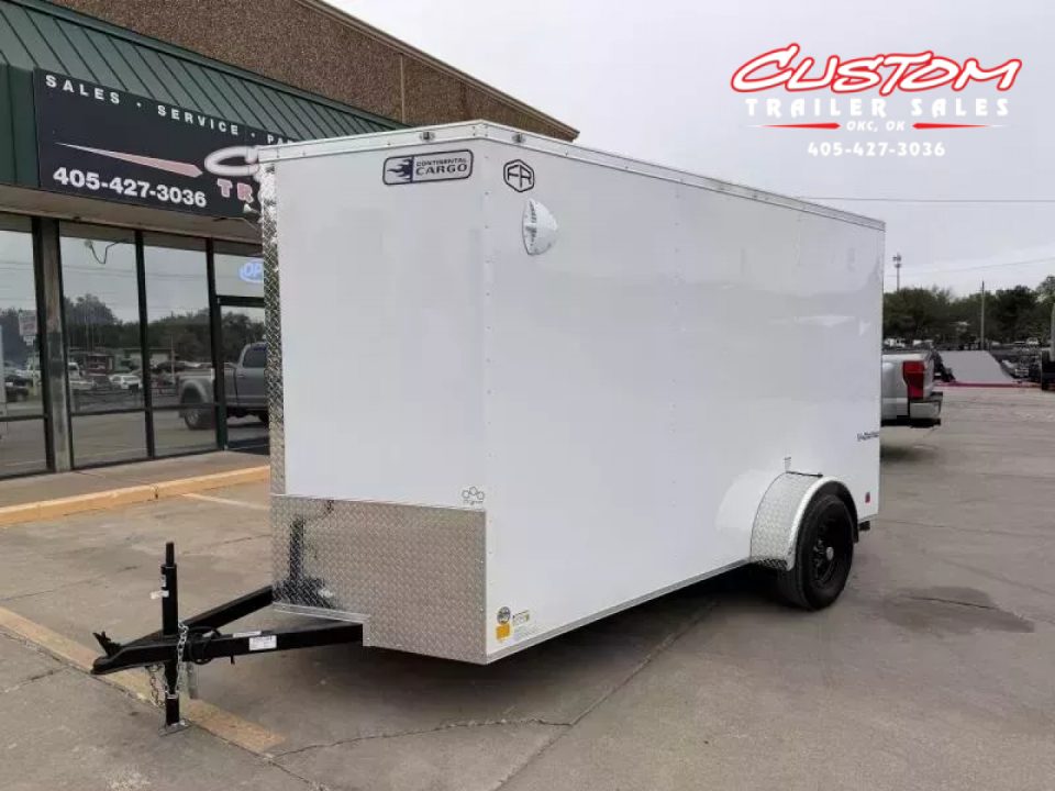 New #055207 2026 FOREST RIVER SA 6 X 12 SINGLE AXLE 3K ENCLOSED W/ REAR RAMP DOOR