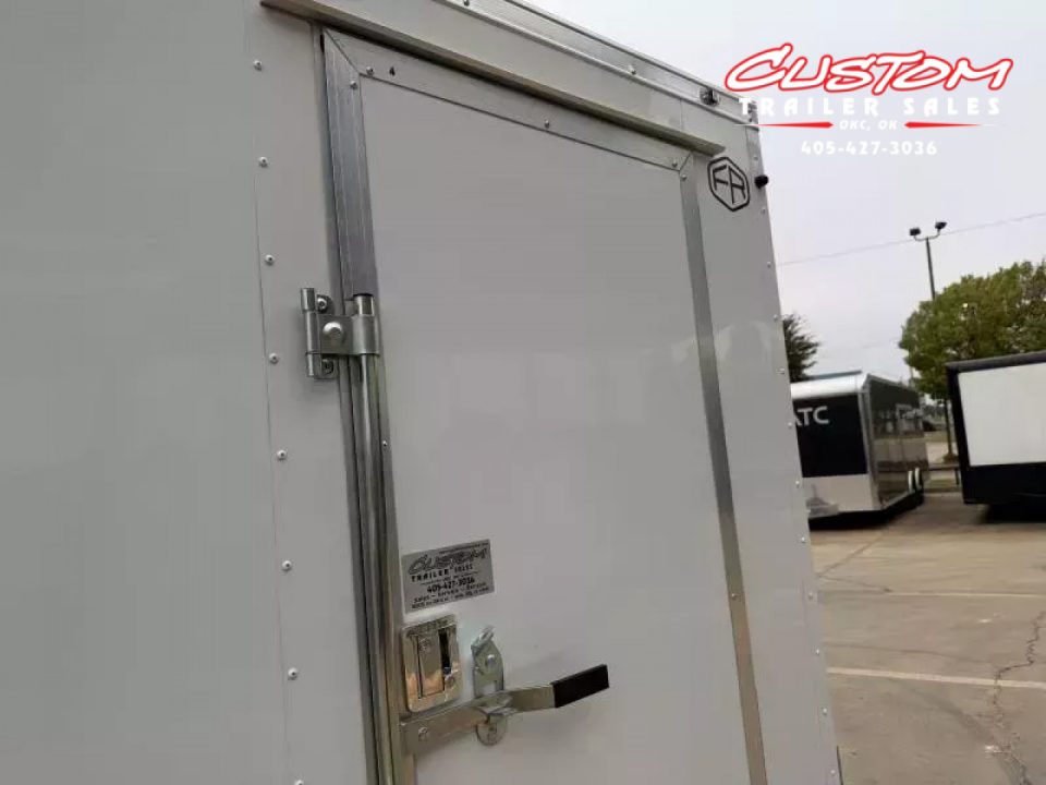 New #055207 2026 FOREST RIVER SA 6 X 12 SINGLE AXLE 3K ENCLOSED W/ REAR RAMP DOOR