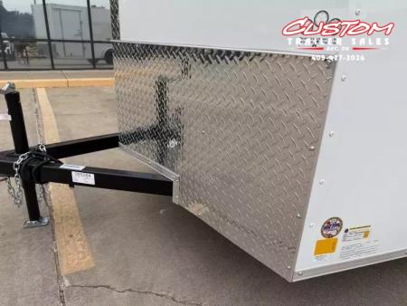 New #055207 2026 FOREST RIVER SA 6 X 12 SINGLE AXLE 3K ENCLOSED W/ REAR RAMP DOOR
