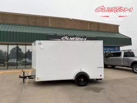 New #055207 2026 FOREST RIVER SA 6 X 12 SINGLE AXLE 3K ENCLOSED W/ REAR RAMP DOOR