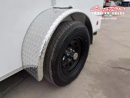 New #055207 2026 FOREST RIVER SA 6 X 12 SINGLE AXLE 3K ENCLOSED W/ REAR RAMP DOOR