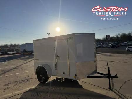 New #055219 2026 FOREST RIVER SA 5 X 8 SINGLE AXLE 3K ENCLOSED W/ REAR RAMP DOOR
