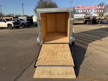 New #055219 2026 FOREST RIVER SA 5 X 8 SINGLE AXLE 3K ENCLOSED W/ REAR RAMP DOOR