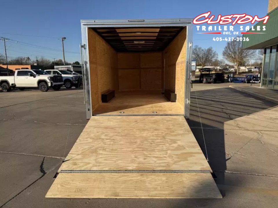 New #055540 2026 FOREST RIVER TA3 8.5 X 20 TANDEM AXLE 10K ENCLOSED W/ REAR RAMP DOOR