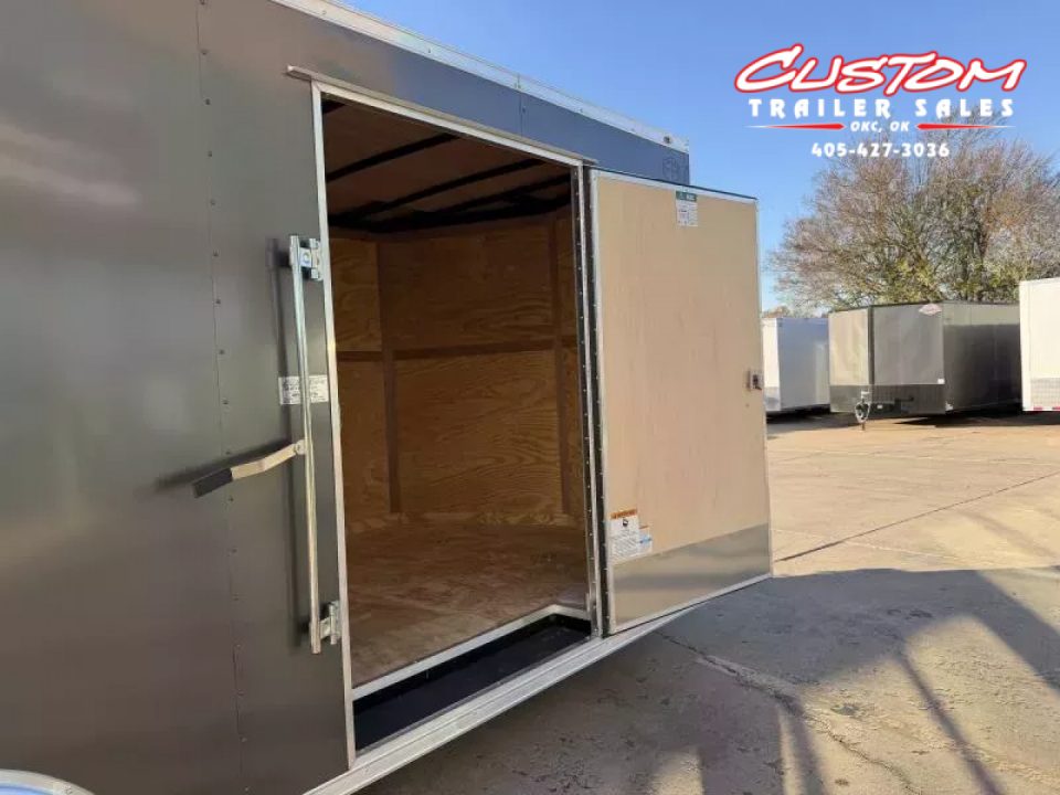 New #055540 2026 FOREST RIVER TA3 8.5 X 20 TANDEM AXLE 10K ENCLOSED W/ REAR RAMP DOOR