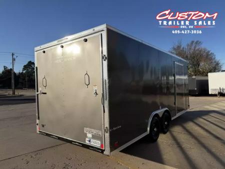 New #055540 2026 FOREST RIVER TA3 8.5 X 20 TANDEM AXLE 10K ENCLOSED W/ REAR RAMP DOOR