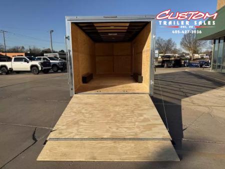 New #055540 2026 FOREST RIVER TA3 8.5 X 20 TANDEM AXLE 10K ENCLOSED W/ REAR RAMP DOOR