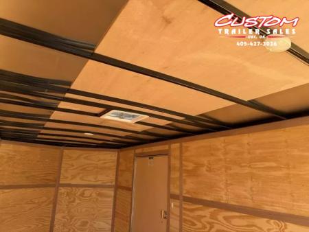New #055540 2026 FOREST RIVER TA3 8.5 X 20 TANDEM AXLE 10K ENCLOSED W/ REAR RAMP DOOR