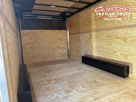 New #055540 2026 FOREST RIVER TA3 8.5 X 20 TANDEM AXLE 10K ENCLOSED W/ REAR RAMP DOOR