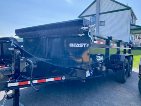 New 2025 Cam Superline 7 x 14 (15.4K) BEAST Dump Trailer